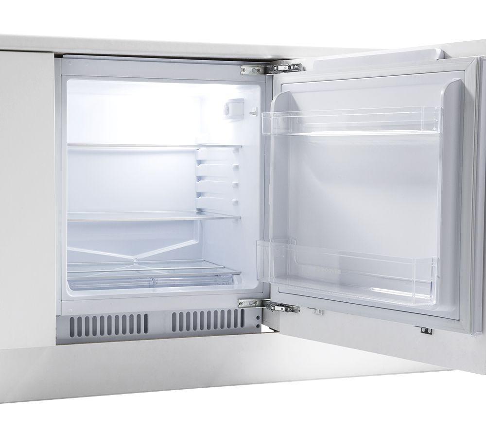 Buy HOOVER HBRUP 160NK/N Integrated Undercounter Fridge Fixed Hinge