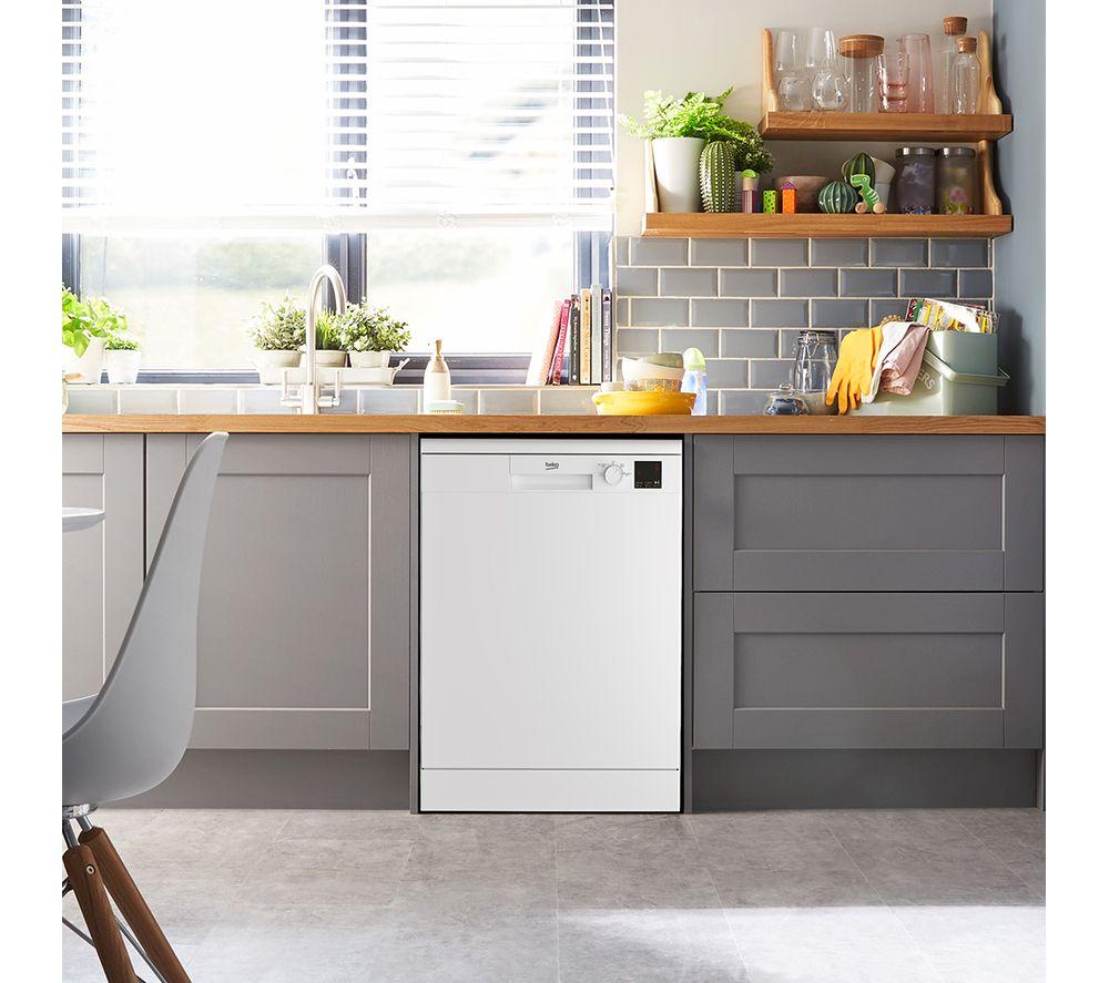BEKO DVN04X20W Full-size Dishwasher - White image number 8 of 8