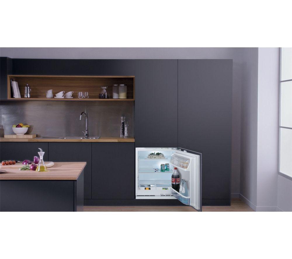 Buy HOTPOINT HL A1.UK.1 Integrated Undercounter Fridge Fixed Hinge