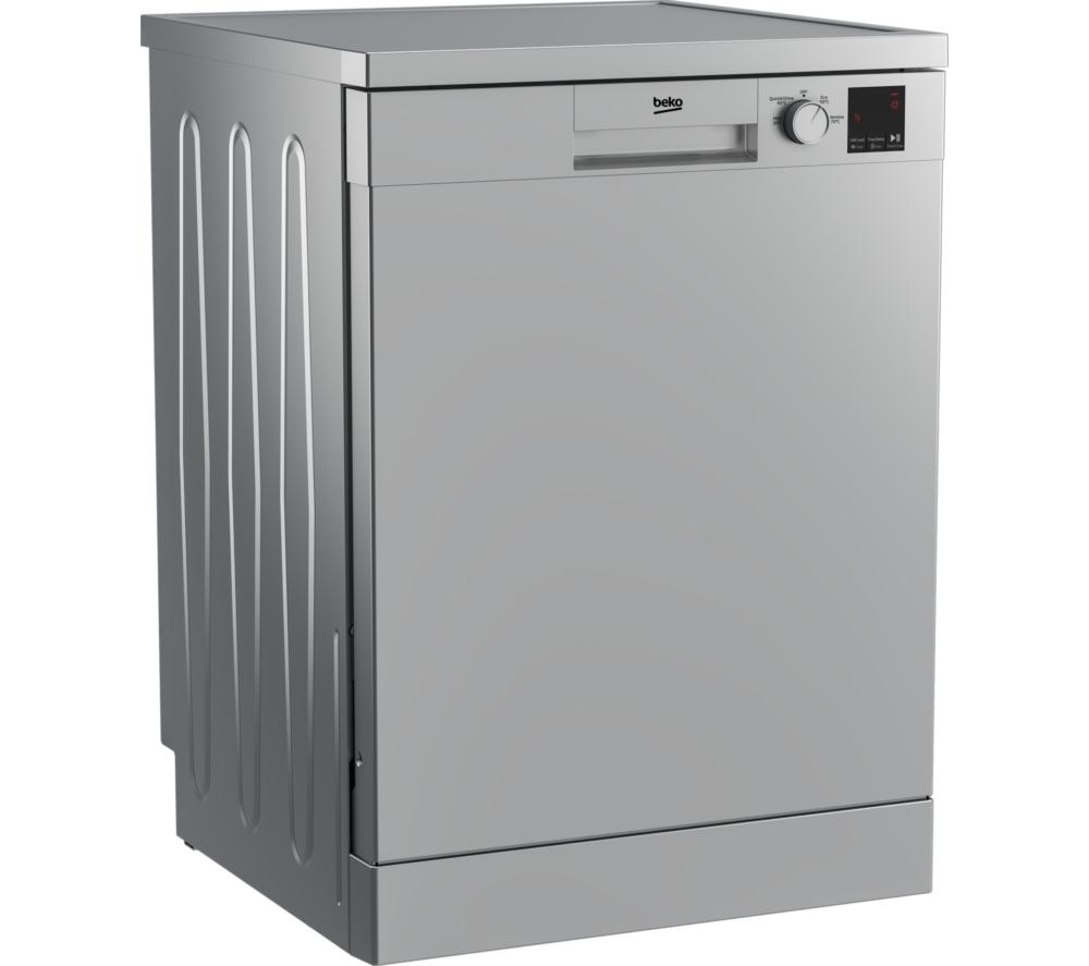 BEKO DVN04X20S Full-size Dishwasher - Silver image number 5 of 11