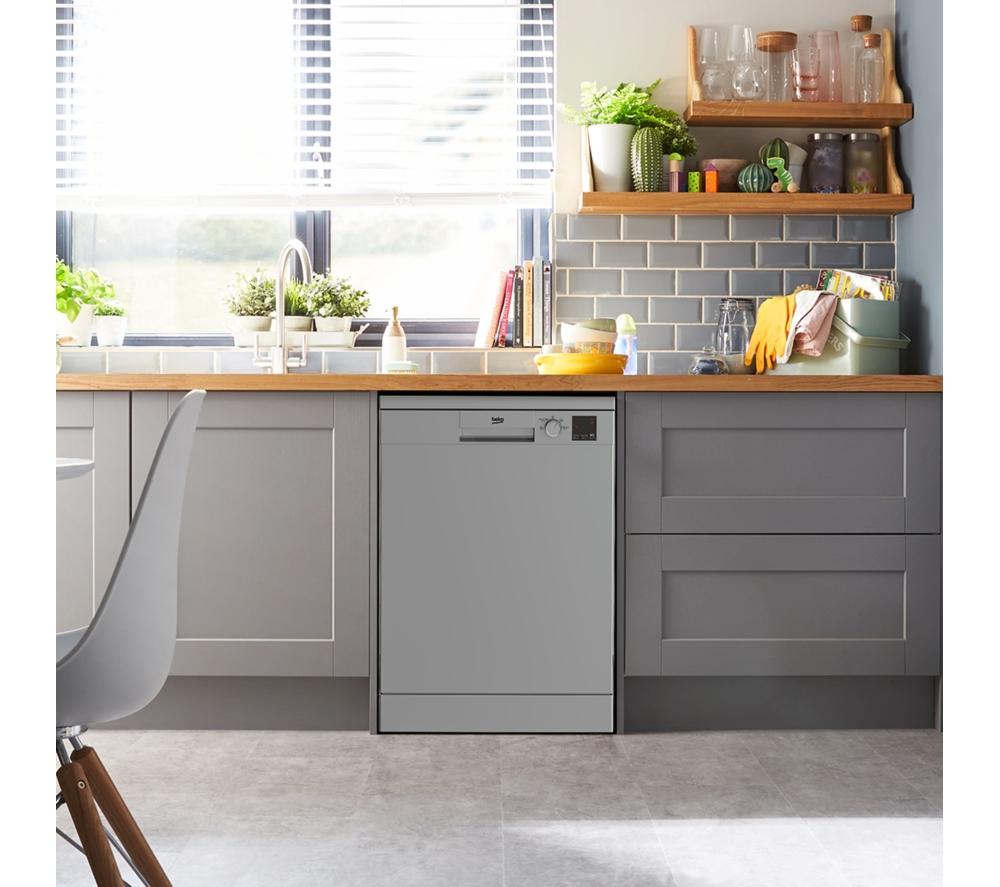 BEKO DVN04X20S Full-size Dishwasher - Silver image number 7 of 11