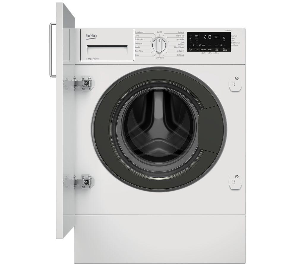BEKO WTIK84121 Integrated 8 kg 1400 Spin Washing Machine