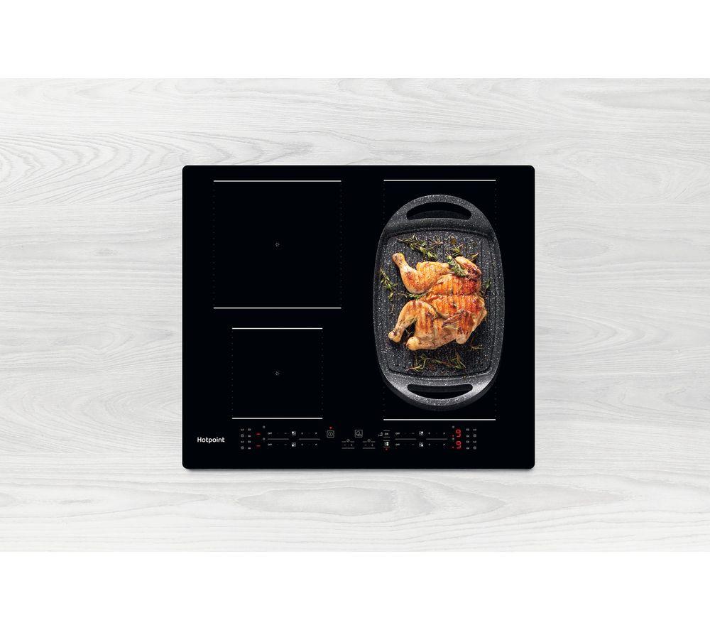 HOTPOINT MyMenu TB 2160B NE 59 cm Electric Induction Hob - Black image number 2 of 14