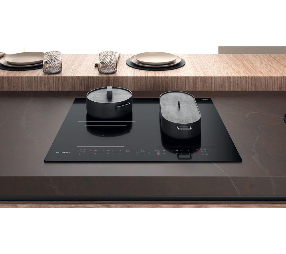 HOTPOINT MyMenu TB 2160B NE 59 cm Electric Induction Hob - Black image number 3 of 14