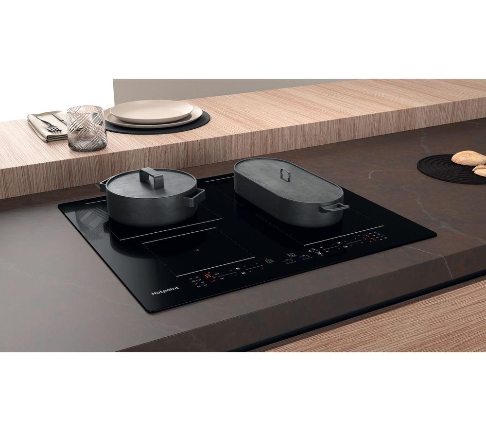 HOTPOINT MyMenu TB 2160B NE 59 cm Electric Induction Hob - Black image number 4 of 14