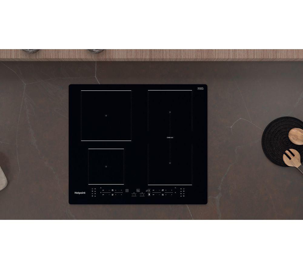 HOTPOINT MyMenu TB 2160B NE 59 cm Electric Induction Hob - Black image number 6 of 14