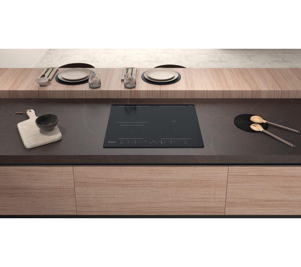 HOTPOINT MyMenu TB 2160B NE 59 cm Electric Induction Hob - Black image number 7 of 14