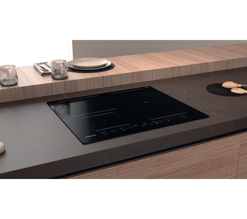 HOTPOINT MyMenu TB 2160B NE 59 cm Electric Induction Hob - Black image number 8 of 14