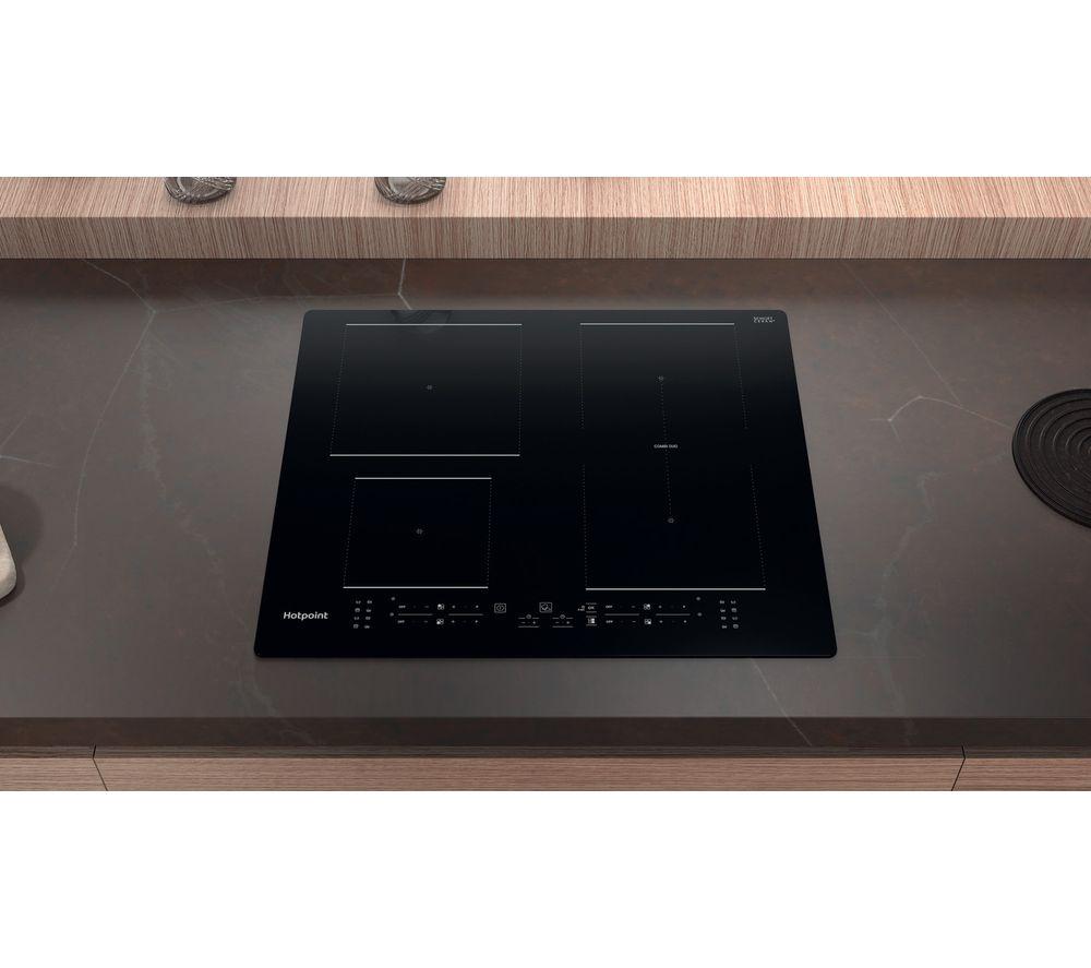 HOTPOINT MyMenu TB 2160B NE 59 cm Electric Induction Hob - Black image number 9 of 14