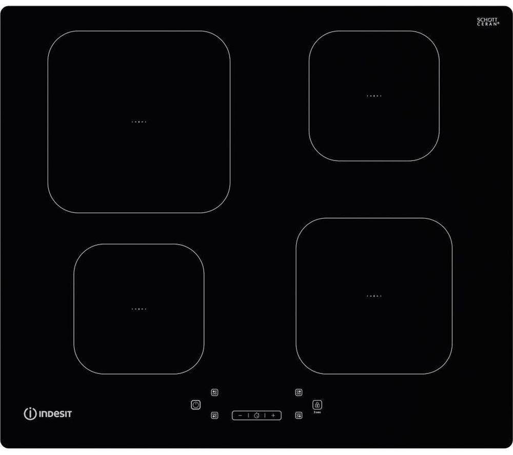 INDESIT IS 83Q60 NE Electric Induction Hob - Black Black