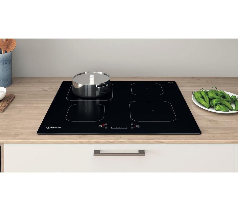 INDESIT IS 83Q60 NE 59 cm Electric Induction Hob - Black image number 2 of 12