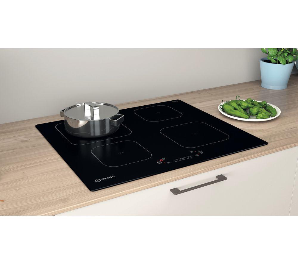 INDESIT IS 83Q60 NE 59 cm Electric Induction Hob - Black image number 3 of 12