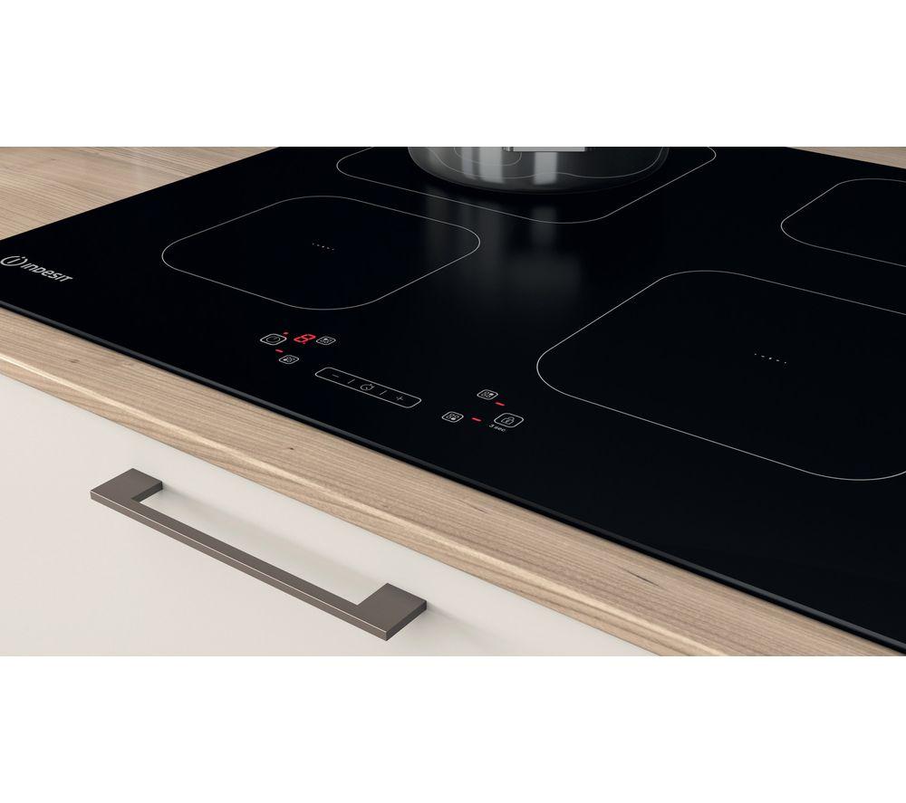 INDESIT IS 83Q60 NE 59 cm Electric Induction Hob - Black image number 4 of 12