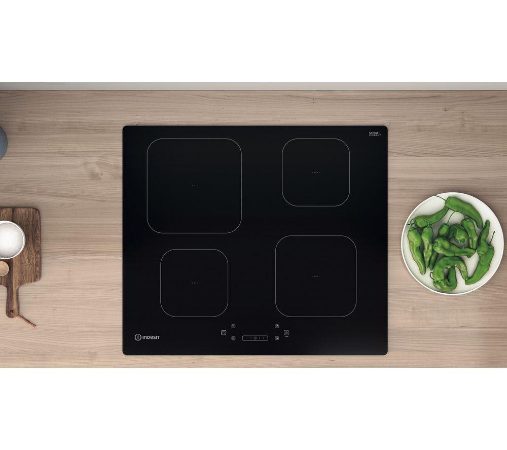 INDESIT IS 83Q60 NE 59 cm Electric Induction Hob - Black image number 5 of 12