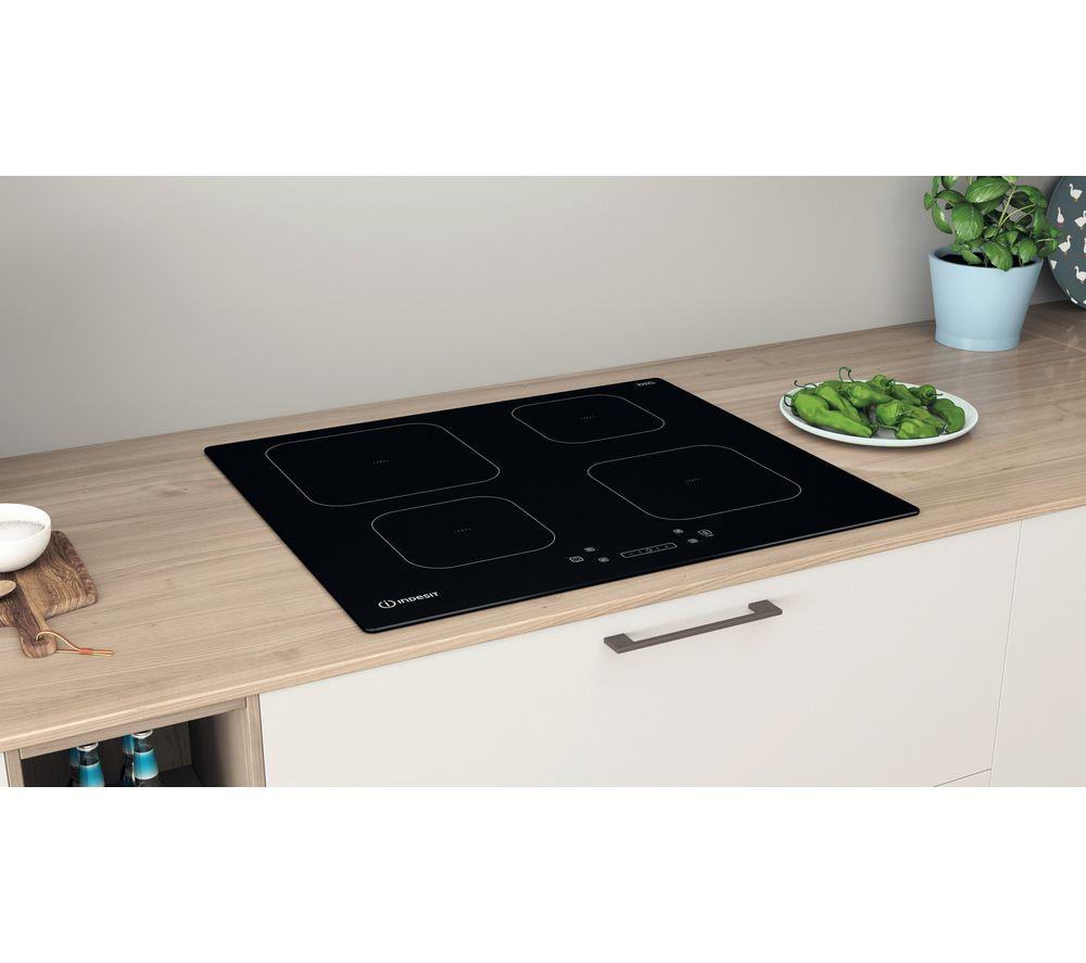 INDESIT IS 83Q60 NE 59 cm Electric Induction Hob - Black image number 7 of 12