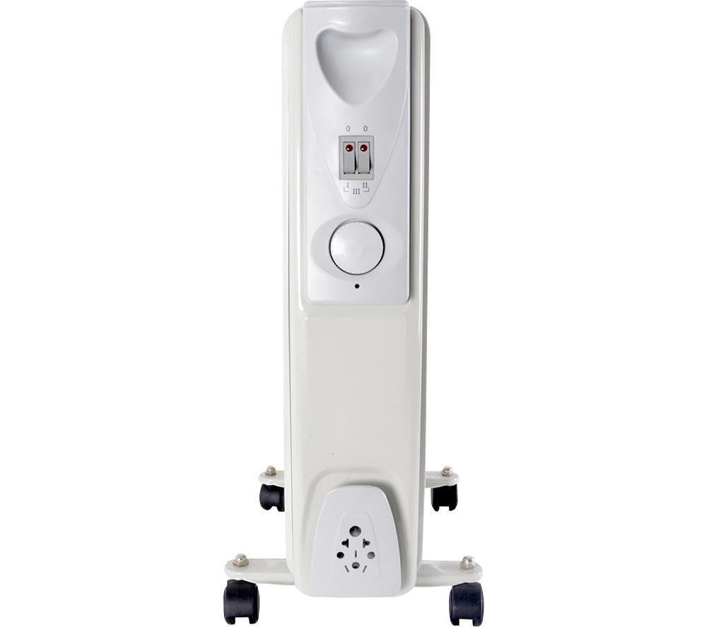 STAY WARM F2602GR Portable Oil-Filled Radiator - Grey image number 4 of 4