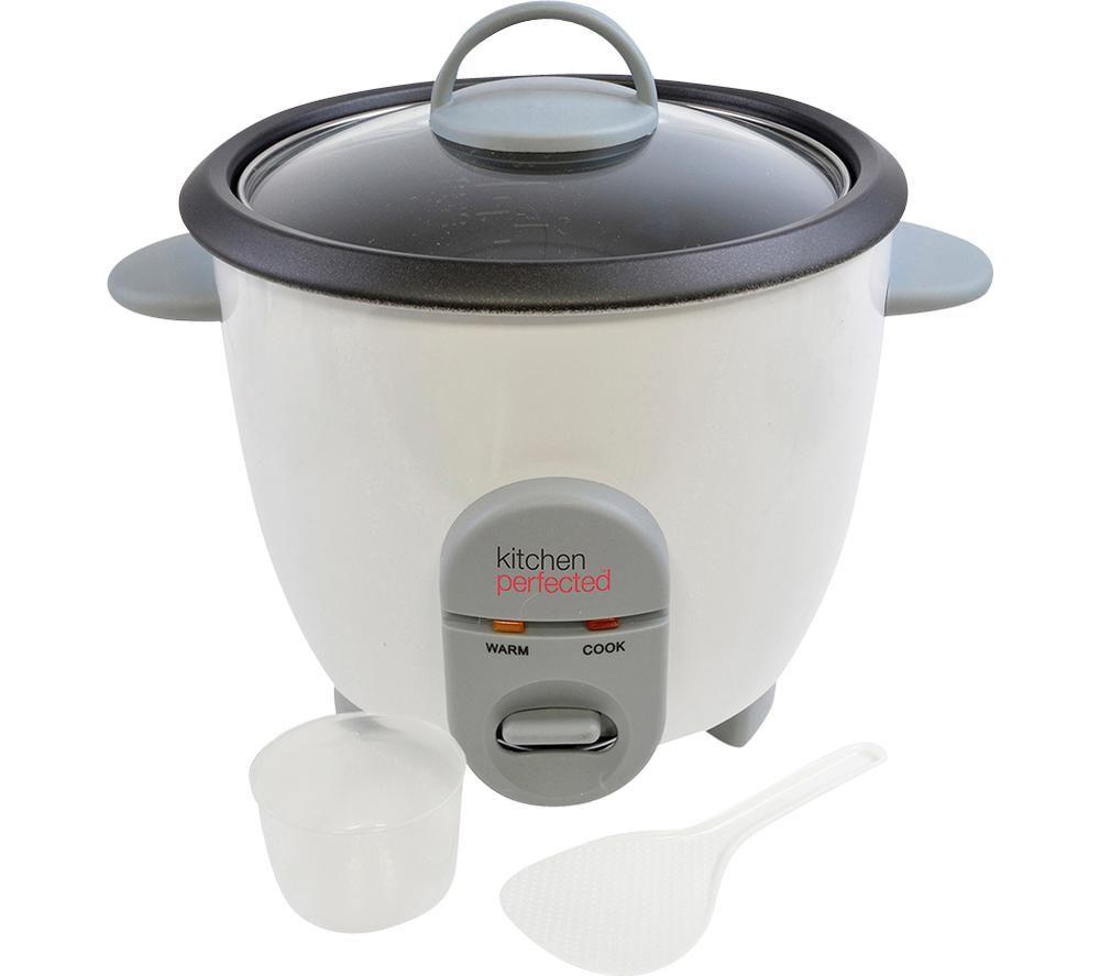 KITCHEN Perfected E3302 Rice Cooker - White