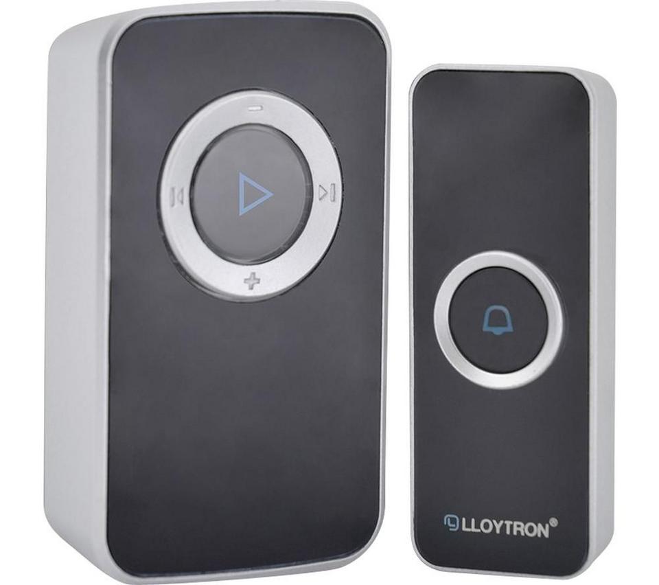 LLOYTRON MIP3 B7032BK Doorbell Chime - Black