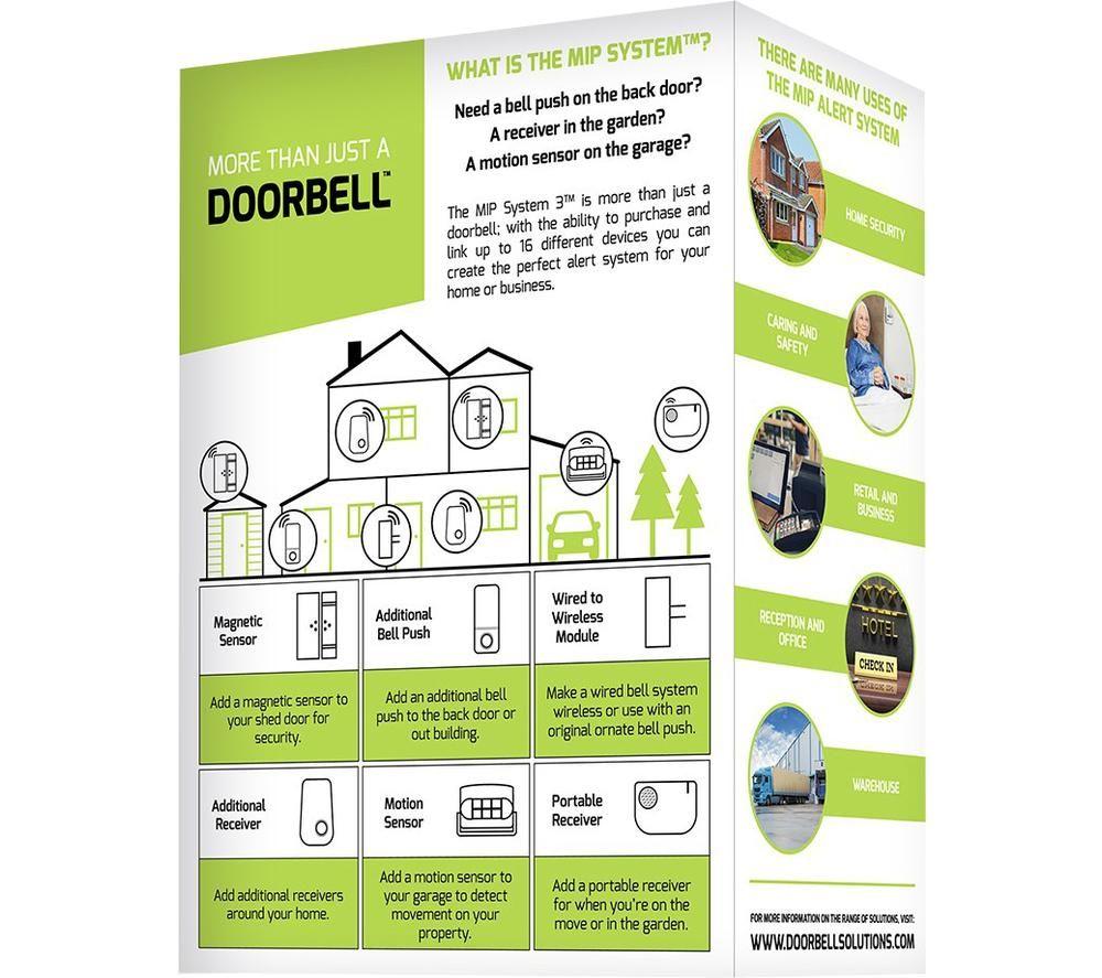 LLOYTRON MIP3 B7032BK Doorbell Chime - Black image number 5 of 7