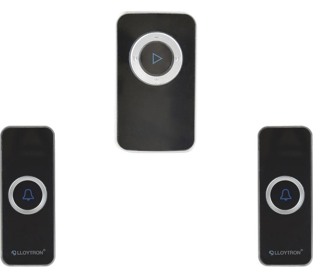 LLOYTRON MIP3 B7032BK Doorbell Chime - Black image number 7 of 7
