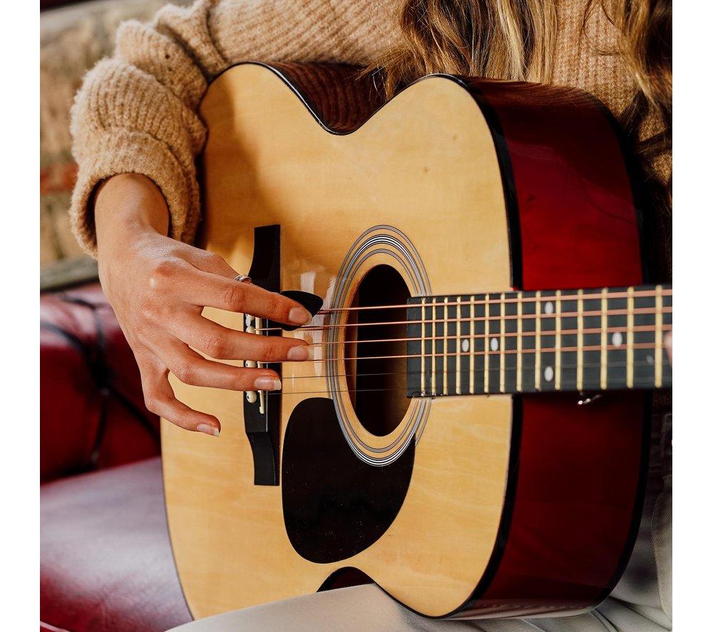 3RD AVENUE Full Size 4/4 Acoustic Guitar Bundle - Natural image number 6 of 6