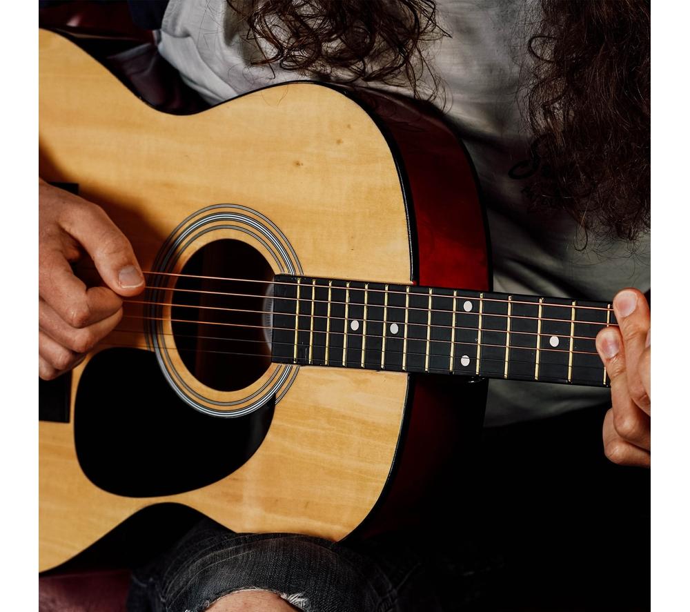 3RD AVENUE Full Size 4/4 Acoustic Guitar Ultimate Bundle - Natural image number 5 of 6