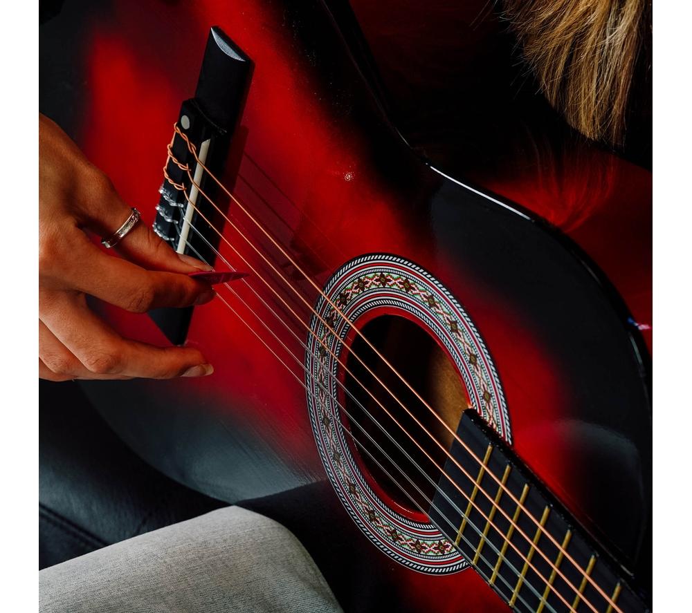 3RD AVENUE 3/4 Size Classical Guitar Bundle - Redburst image number 6 of 6