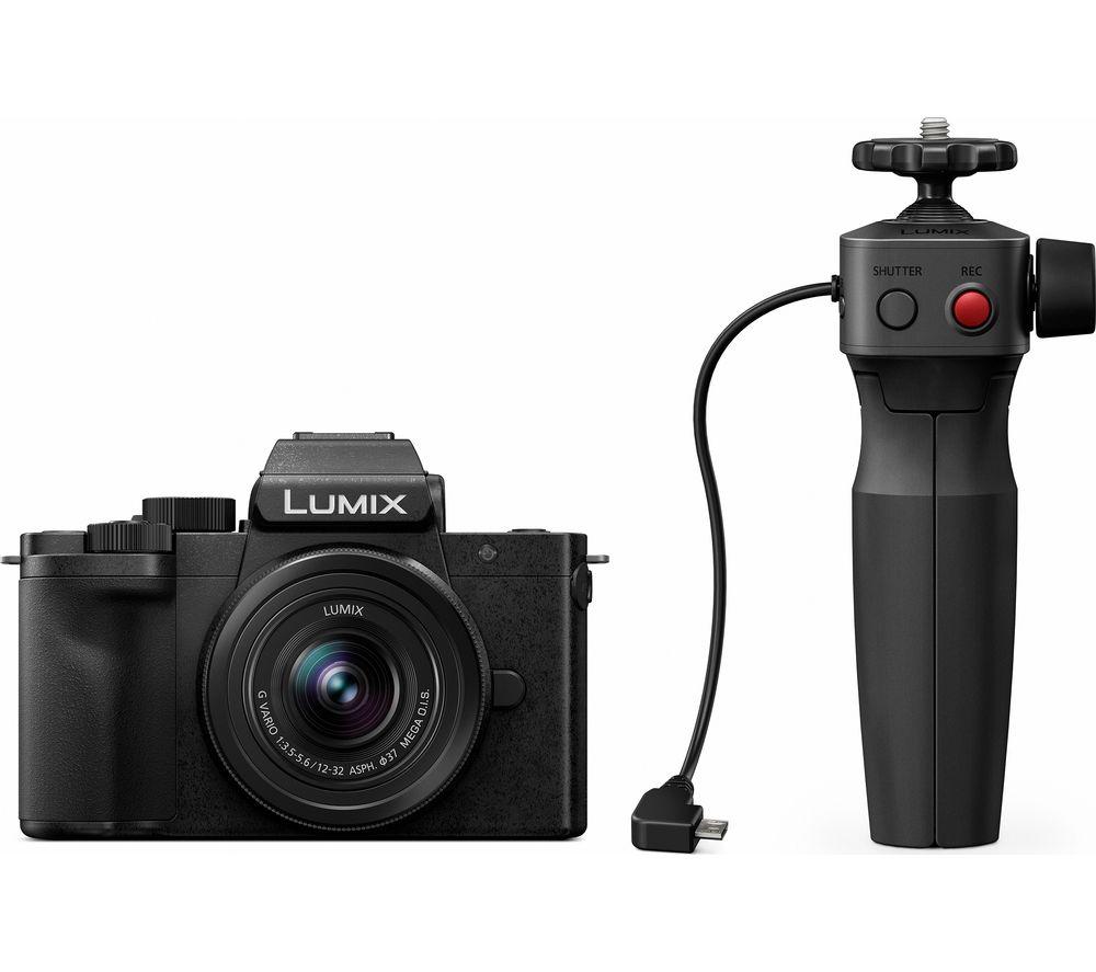 Click to view product details and reviews for Panasonic Lumix Dc G100 Mirrorless Camera With G Vario 12 32 Mm F 35 56 Asph Mega Ois Lens Tripod Grip Black.