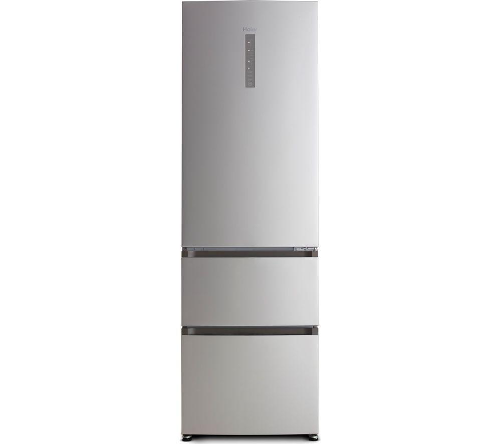 HAIER HTR5619FNMI 70/30 Fridge Freezer - Inox