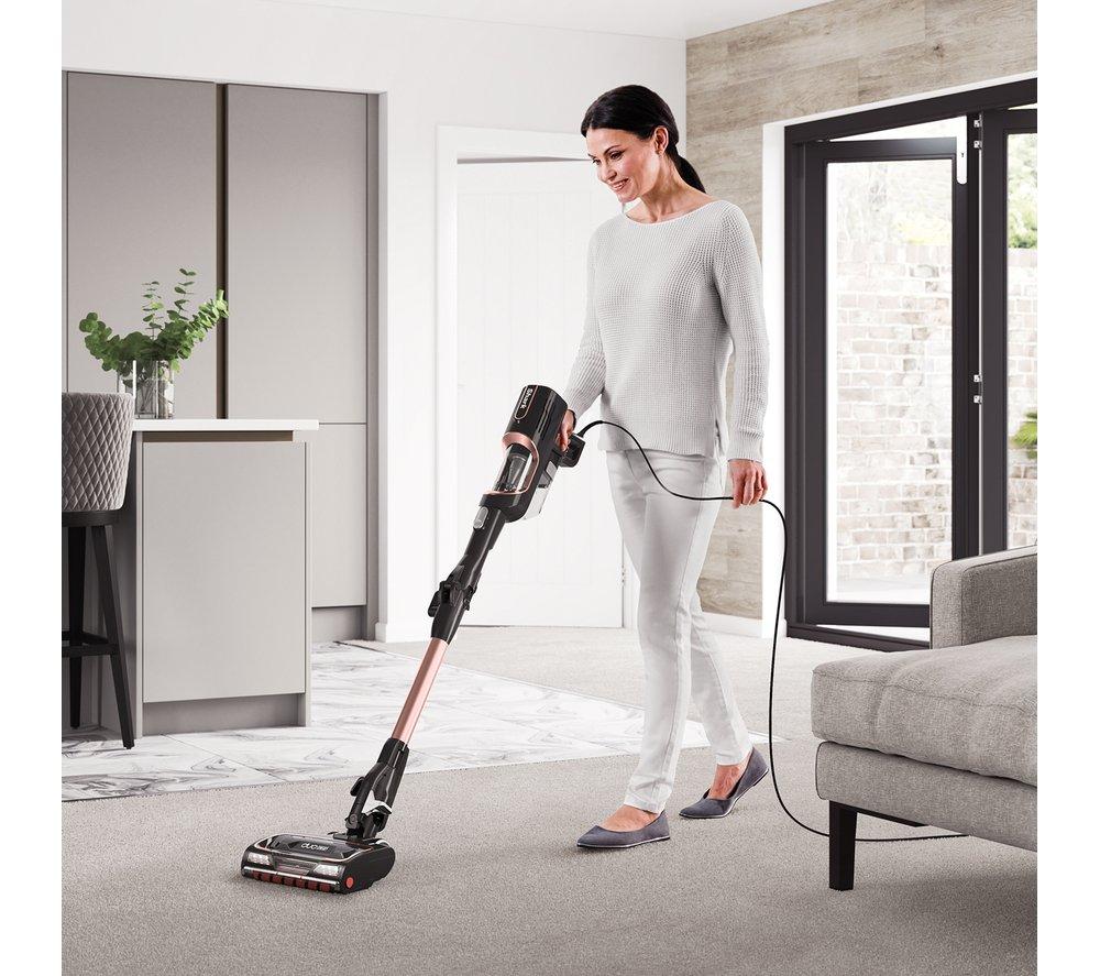 SHARK Anti Hair Wrap with Pet Tool HZ500UKT Upright Bagless Vacuum Cleaner - Grey & Rose Gold image number 3 of 8