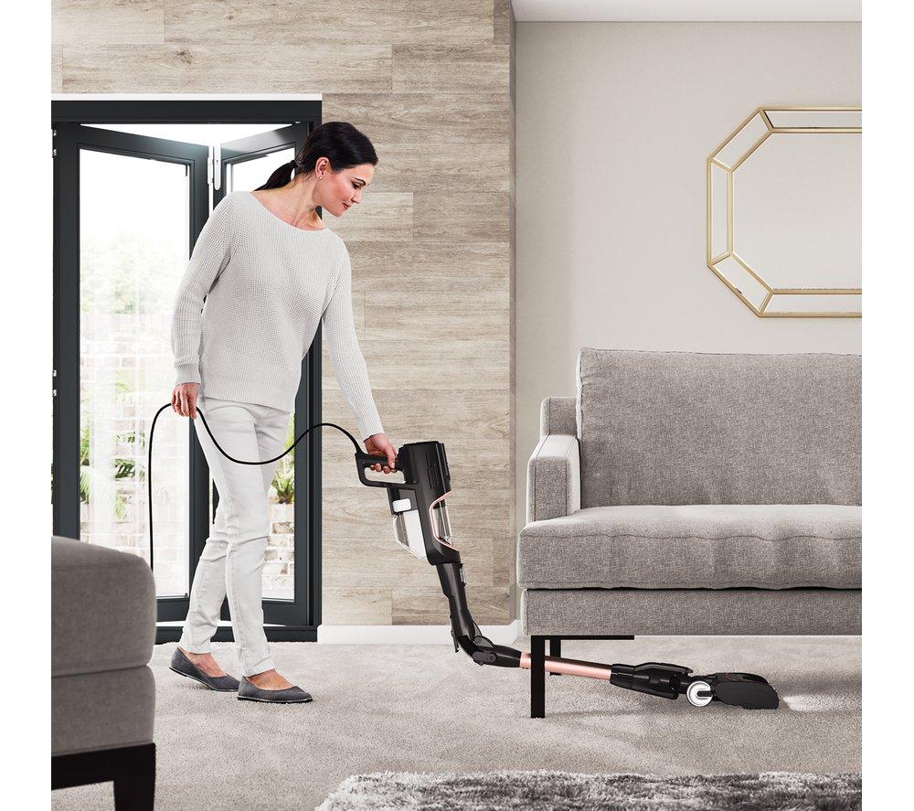 SHARK Anti Hair Wrap with Pet Tool HZ500UKT Upright Bagless Vacuum Cleaner - Grey & Rose Gold image number 4 of 8