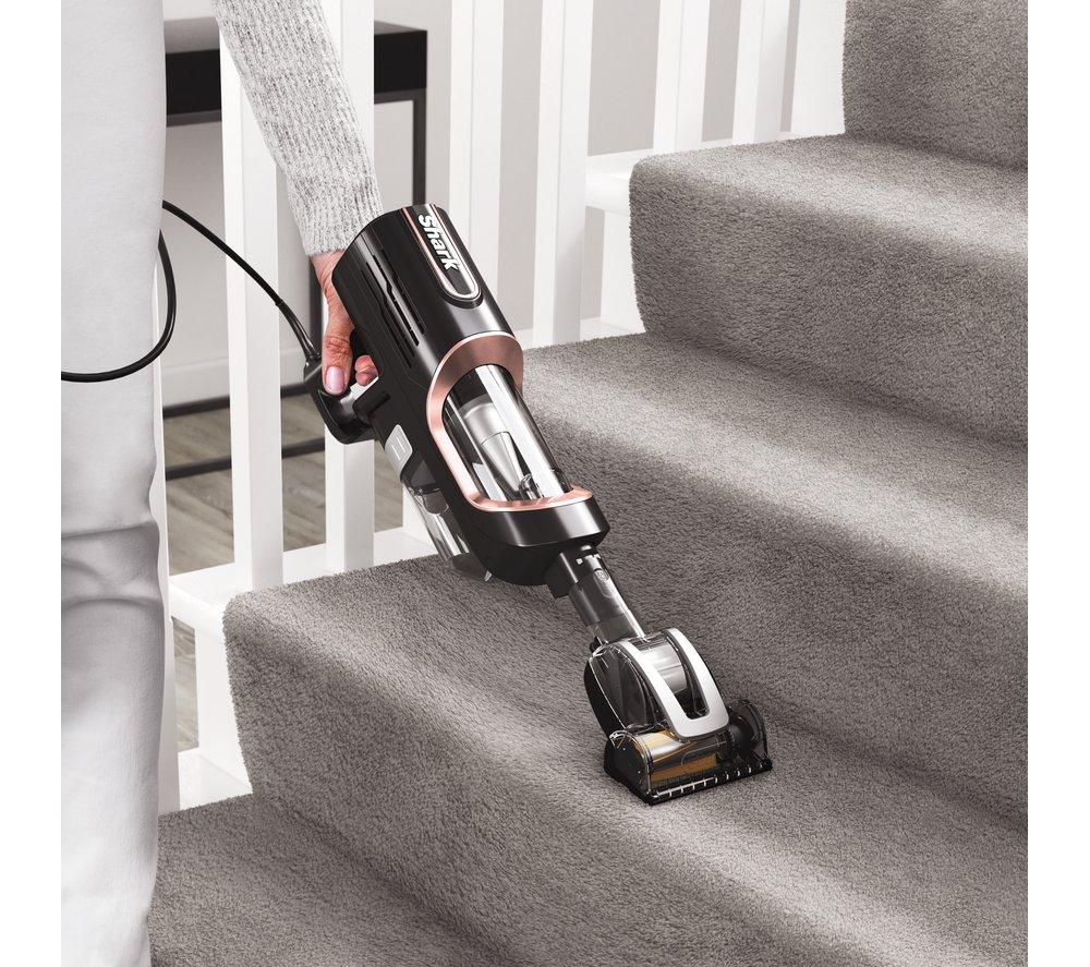 SHARK Anti Hair Wrap with Pet Tool HZ500UKT Upright Bagless Vacuum Cleaner - Grey & Rose Gold image number 7 of 8