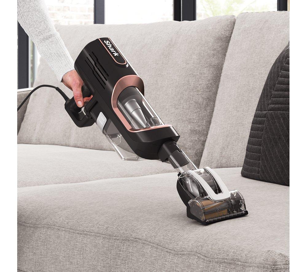 SHARK Anti Hair Wrap with Pet Tool HZ500UKT Upright Bagless Vacuum Cleaner - Grey & Rose Gold image number 8 of 8