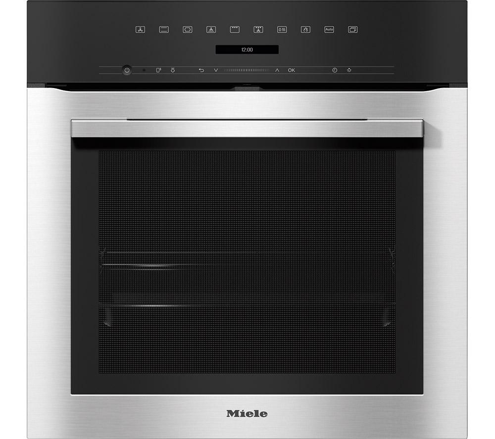 MIELE H7164BP Electric Pyrolytic Steam Smart Oven - Stainless Steel