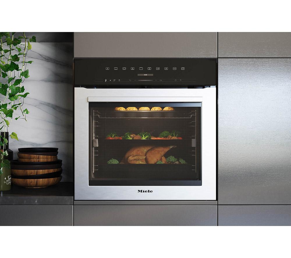 MIELE H7164BP Electric Pyrolytic Steam Smart Oven - Stainless Steel image number 5 of 11