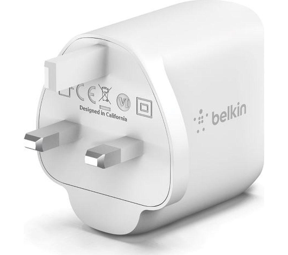 BELKIN Dual USB 24 W Wall Charger - White image number 2 of 2
