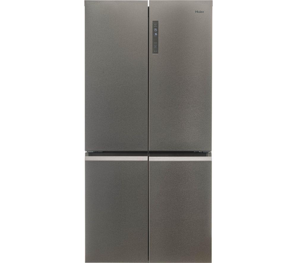 HAIER HTF-540DP7 Fridge Freezer - Platinum Inox
