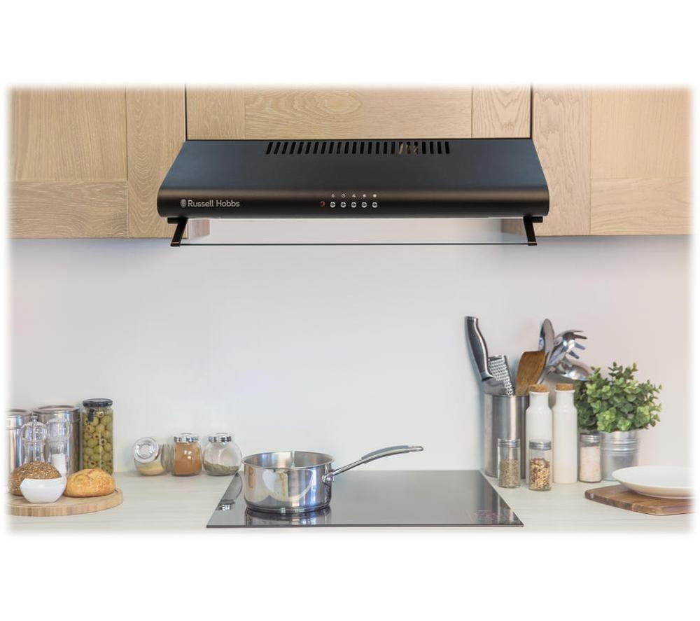 RUSSELL HOBBS RHVSRCH602B-M Canopy Cooker Hood - Black image number 2 of 4