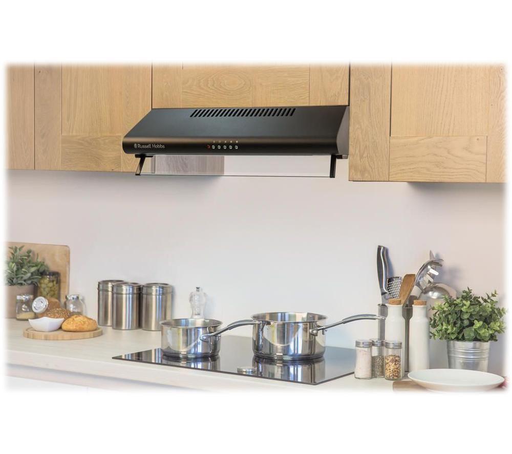 RUSSELL HOBBS RHVSRCH602B-M Canopy Cooker Hood - Black image number 3 of 4