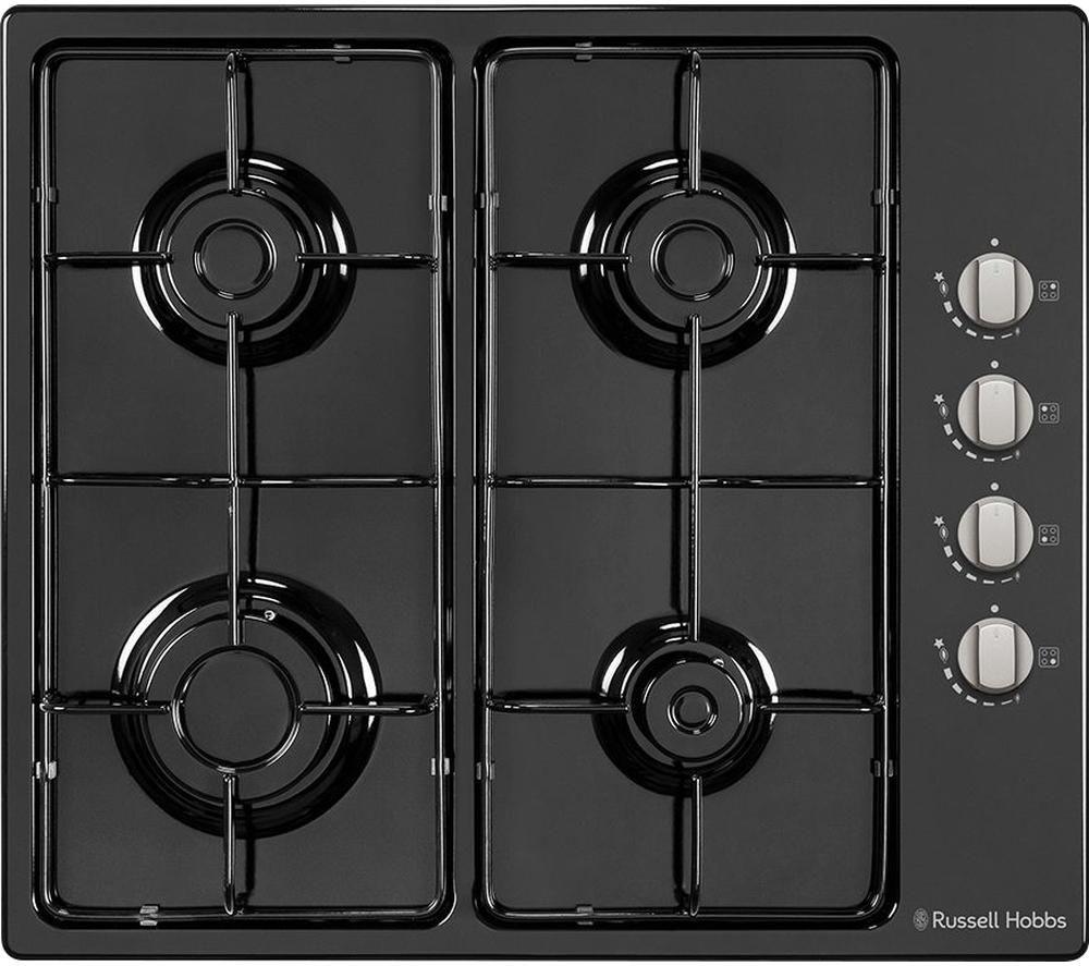 Buy RUSSELL HOBBS RH60GH401B 58 cm Gas Hob Black Currys