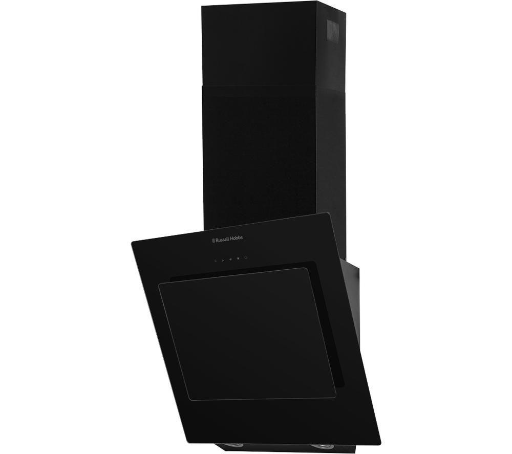 Russell Hobbs RHGCH702B Chimney Cooker Hood - Black Glass, Black