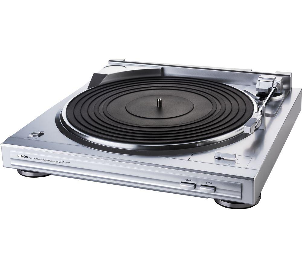 DENON DP-29F Belt Drive Turntable - Silver image number 5 of 11