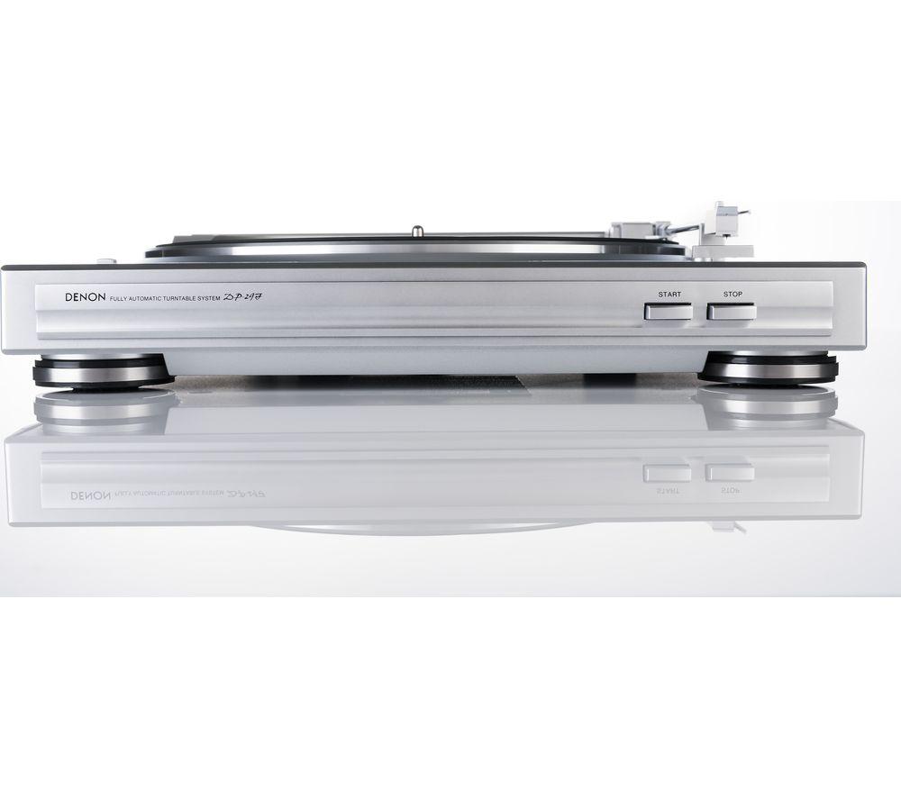 DENON DP-29F Belt Drive Turntable - Silver image number 7 of 11