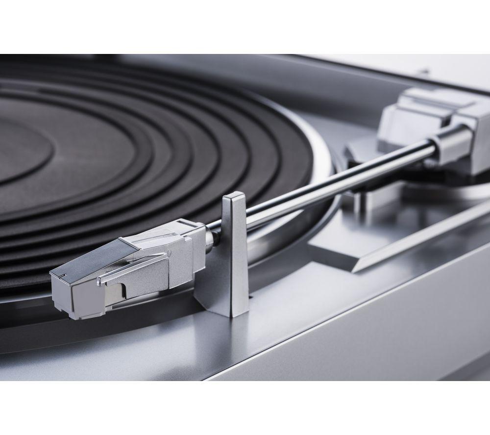 DENON DP-29F Belt Drive Turntable - Silver image number 8 of 11