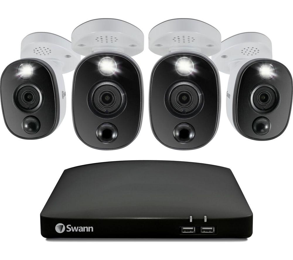 Swann 4 channel 2024 wireless security system