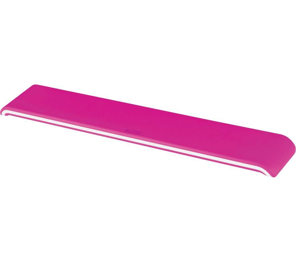Leitz Ergo Wow Keyboard Wrist Rest - Pink, Pink