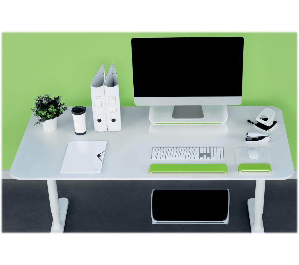 LEITZ Ergo WOW Keyboard Wrist Rest - Green image number 2 of 5