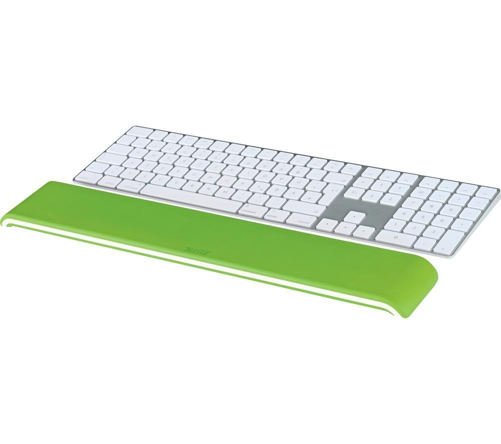 LEITZ Ergo WOW Keyboard Wrist Rest - Green image number 4 of 5
