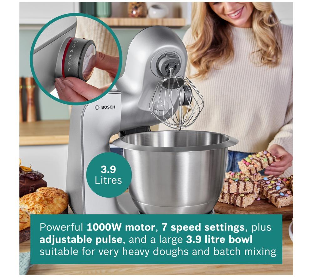 BOSCH CreationLine 7 in 1 Stand Mixer MUM59340GB - Anthracite & Silver image number 5 of 11