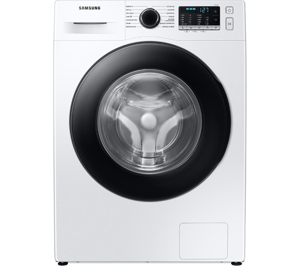SAMSUNG ecobubble WW90TA046AE/EU 9 kg 1400 Spin Washing Machine - White, White